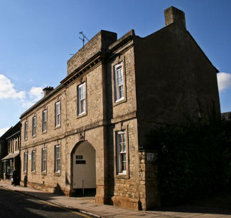 Front elevation, Drill Hall, St Peters Street, Stamford